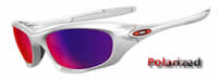 Oakley Twenty Polished White / OO Red Iridium Polarized (OO9157-05)